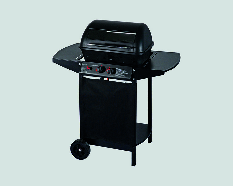 BBQ Support Dual Burner Gas Barbecue